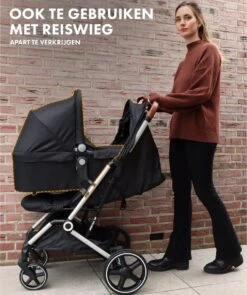 Deryan Luxe XP Buggy XL - Compact Lichtgewicht - Zwart - Aluminium Frame -Kinderwagen- En Accessoirewinkel 1004x1200 2