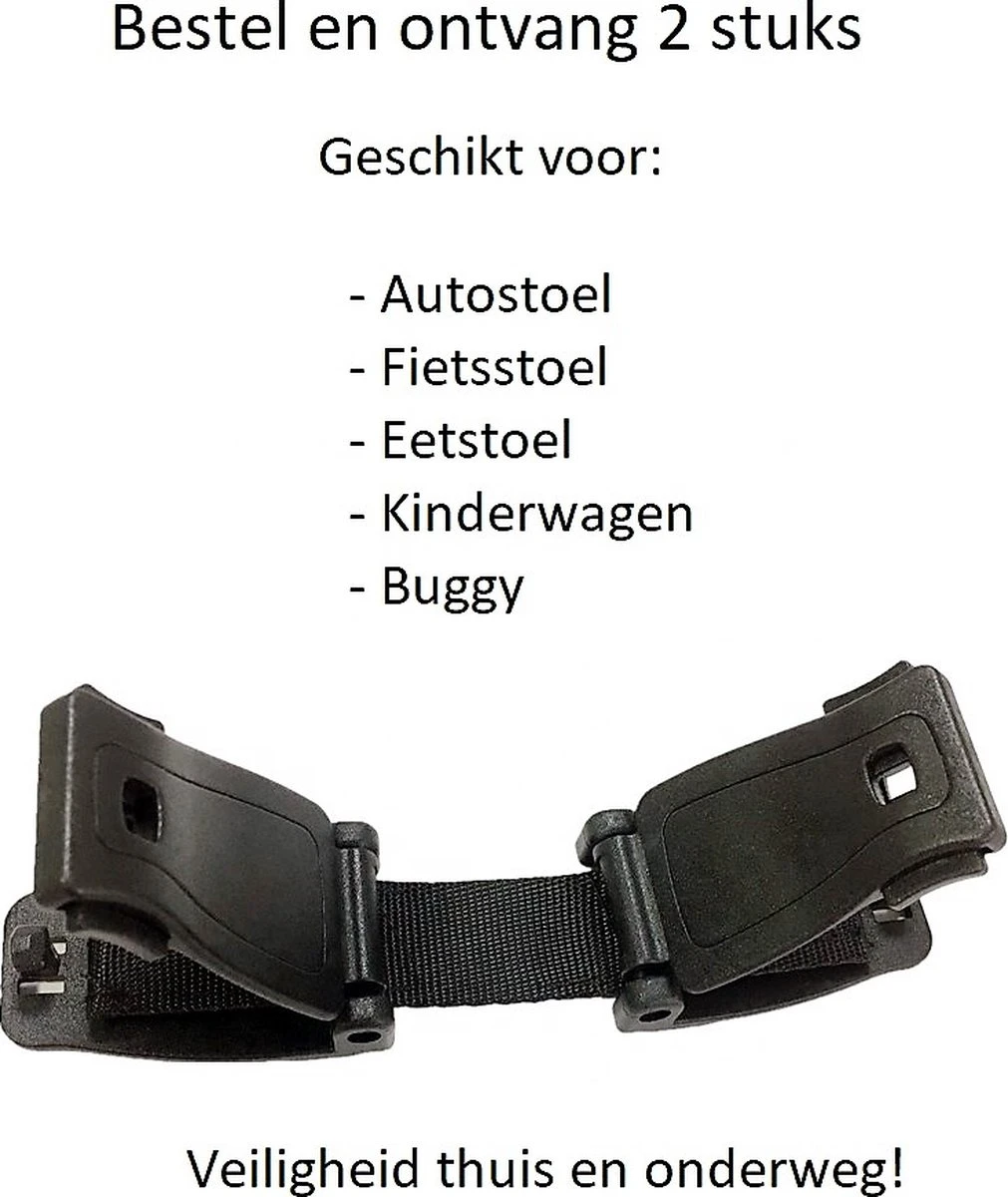Merkloos 2 X Gordelclip, Accessoire Voor Autokinderstoel-Voorkomt Dat Kind Armen Uit Veiligheidsharnas Kan Halen-Gordelclip Kinderstoel-Gordelbeschermer-Gordelhoezen-Fietsstoel Voor En Achterzitje 6 Merkloos 2 X Gordelclip, Accessoire Voor Autokinderstoel-Voorkomt Dat Kind Armen Uit Veiligheidsharnas Kan Halen-Gordelclip Kinderstoel-Gordelbeschermer-Gordelhoezen-Fietsstoel Voor En Achterzitje - Afbeelding 4