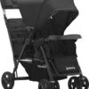 Joovy Caboose Too Ultralight Dubbele Buggy - Zwart - Duo Buggy - Lichtgewicht 1 Joovy Caboose Too Ultralight Dubbele Buggy - Zwart - Duo Buggy - Lichtgewicht -Kinderwagen- En Accessoirewinkel 1014x1200 2