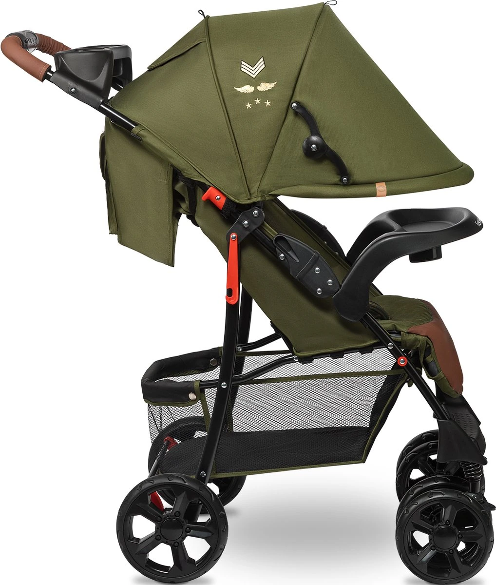 Lionelo Emma Plus - Buggy - Lichte - 5-punts Gordel - Tot 15kg 8 Lionelo Emma Plus - Buggy - Lichte - 5-punts Gordel - Tot 15kg - Afbeelding 6