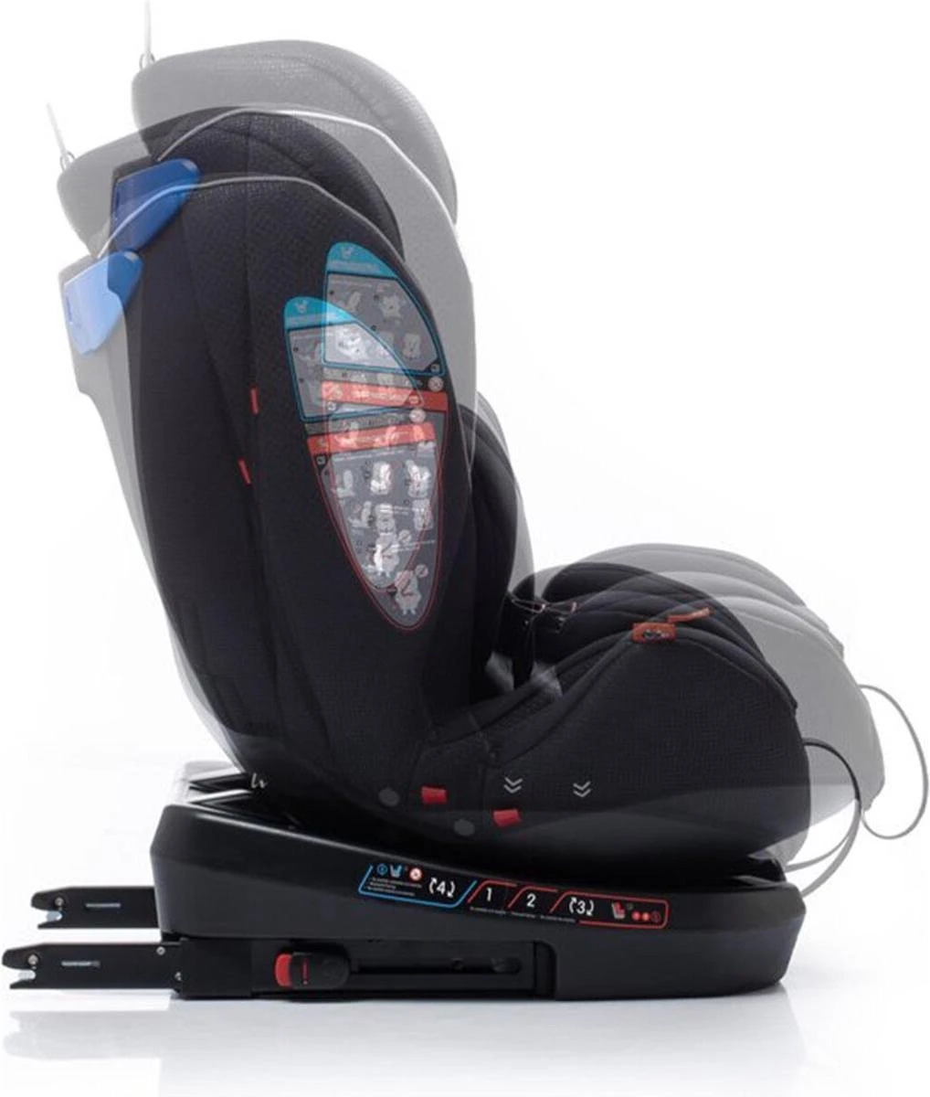 Babyauto Biro D FIX Black Group 0+ 1 2 3 - 0 Tot 36 Kg - Isofix 14 Babyauto Biro D FIX Black Group 0+ 1 2 3 - 0 Tot 36 Kg - Isofix - Afbeelding 12