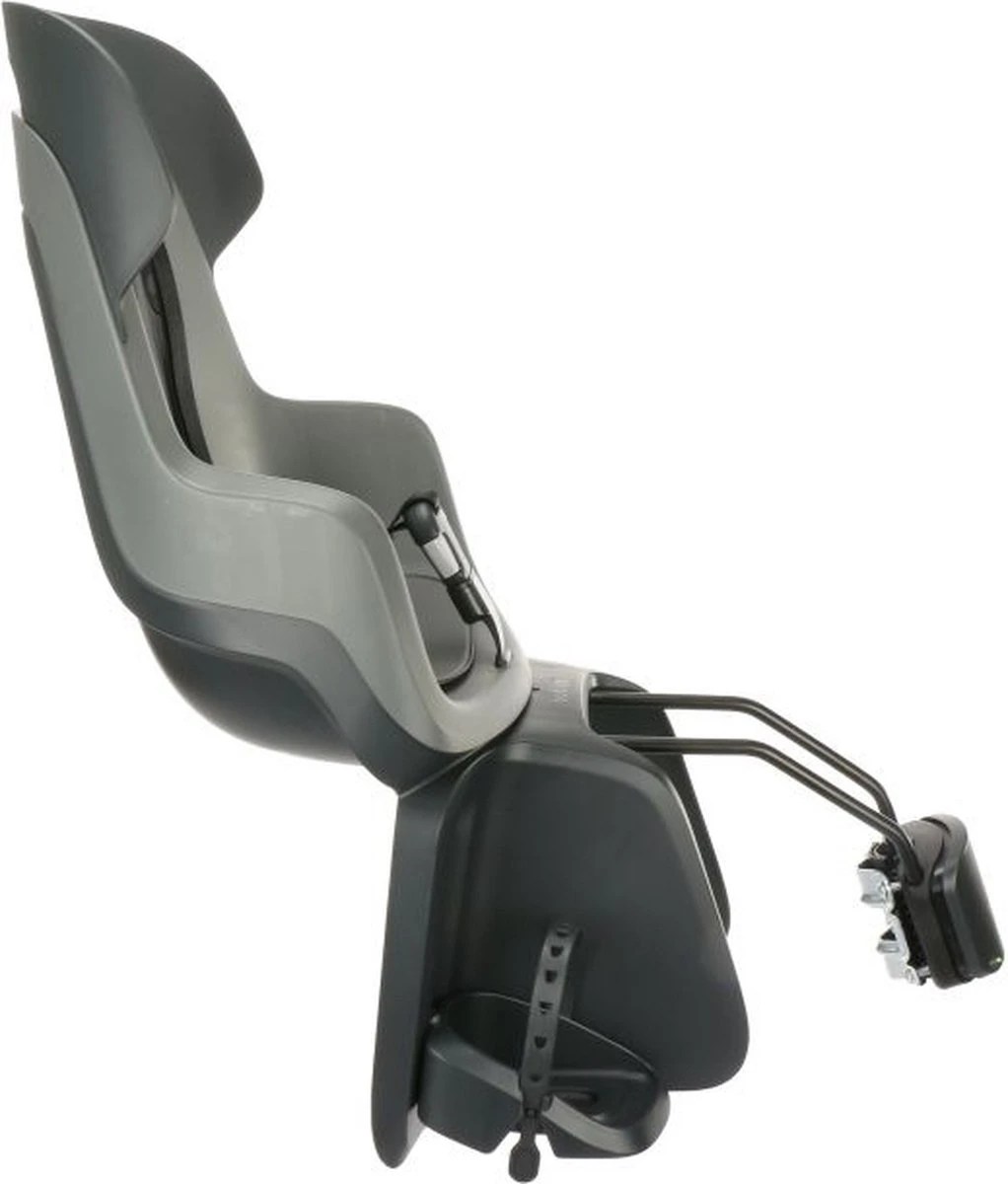 Bobike Maxi Go Fietsstoeltje Achter - Macaron Grey 6 Bobike Maxi Go Fietsstoeltje Achter - Macaron Grey - Afbeelding 4