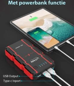 UTRAI - Jump Starter Auto - Batterij 13000mAh - 1000A - Smart-Clip Power Bank Met Batterij Detectie Voor 12V - Auto Booster Jumpstarter Mini -Kinderwagen- En Accessoirewinkel 1029x1200