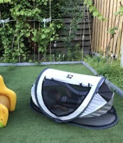 Deryan Peuter Luxe Campingbedje – Inclusief Zelfopblaasbare Matras - Silver -Kinderwagen- En Accessoirewinkel 1030x1200 7