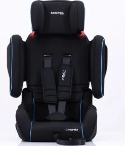 Hamilton By Yoop Cabrio Premium Opvouwbare Autostoel – Veilig, Comfortabel En Lichtgewicht Autozitje – Groep I, II, III Autostoeltje Voor 9 Maanden Tot 12 Jaar – Neon Blauw – ISOFIX Kliksysteem - 1e Opvouwbare Autostoel Ter Wereld - Zwart/Neon Blauw -Kinderwagen- En Accessoirewinkel 1034x1200 4