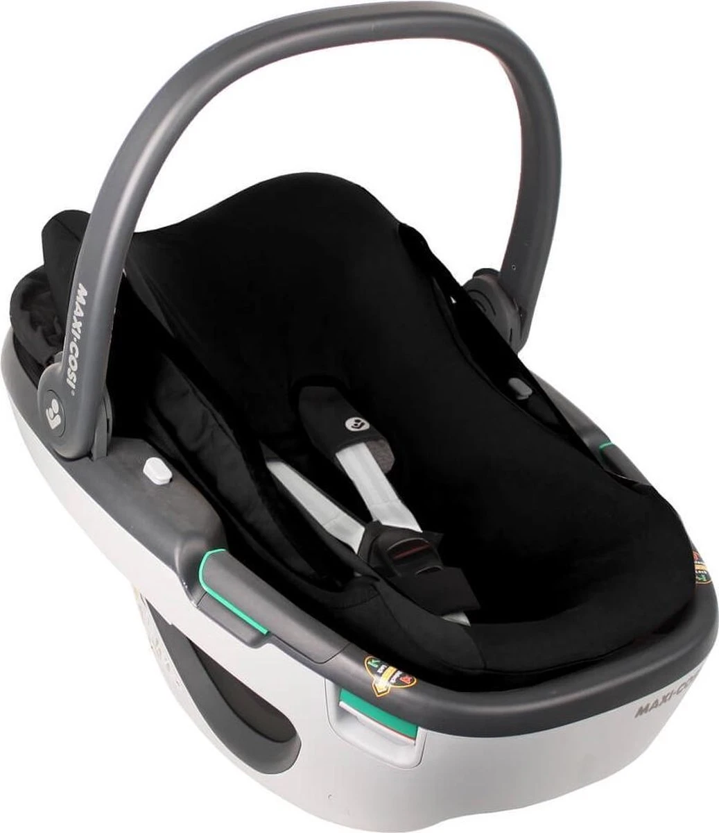 Ukje Beschermhoes - Geschikt Voor Maxi Cosi Coral - Autostoel - Hoes - Perfecte Pasvorm - Zwart 3 Ukje Beschermhoes - Geschikt Voor Maxi Cosi Coral - Autostoel - Hoes - Perfecte Pasvorm - Zwart