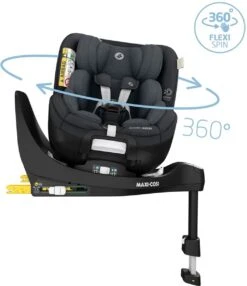 Maxi-Cosi Mica Pro Eco I-Size Autostoeltje - 360° Draaibaar - Gerecyclede Stoffen - Authentic Graphite - Vanaf De Geboorte Tot Ca. 4 Jaar -Kinderwagen- En Accessoirewinkel 1037x1200 4