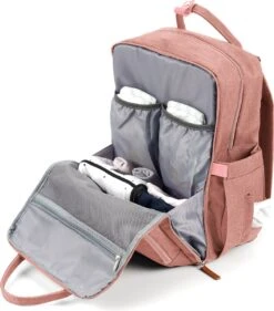 Brisby Slijtvaste Luiertas – Verzorgingstas – Met Buggymontage - Roze -Kinderwagen- En Accessoirewinkel 1055x1200 3