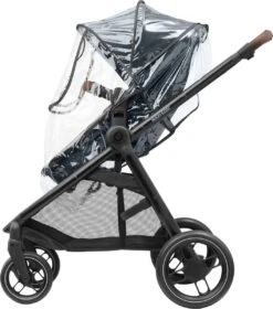 Maxi-Cosi Zelia³ Kinderwagen - Essential Graphite (zwart Frame + Bruin Leer) -Kinderwagen- En Accessoirewinkel 1057x1200 3