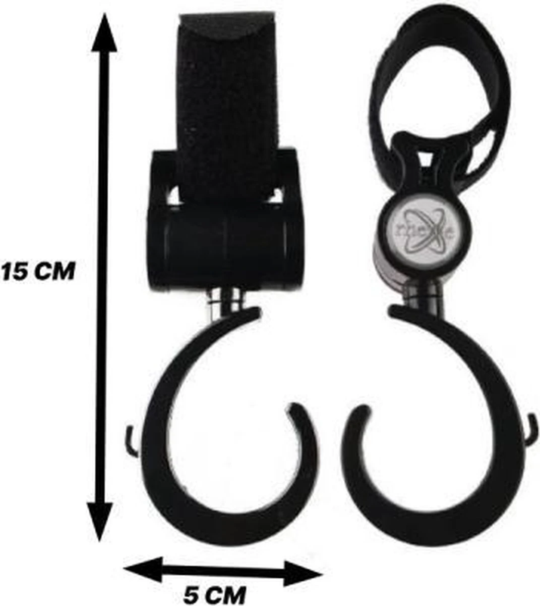 Kinderwagen Tassenhaakjes - Buggy Haakjes - Babywagen - Haakjes Voor Tassen - Set Van 2 - Rheme 9 Kinderwagen Tassenhaakjes - Buggy Haakjes - Babywagen - Haakjes Voor Tassen - Set Van 2 - Rheme - Afbeelding 7