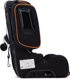 Hamilton By Yoop Cabrio Premium Opvouwbare Autostoel – Veilig, Comfortabel En Lichtgewicht Autozitje – Groep I, II, III Autostoeltje Voor 9 Maanden Tot 12 Jaar – Neon Oranje – ISOFIX Kliksysteem - 1e Opvouwbare Autostoel Ter Wereld -Kinderwagen- En Accessoirewinkel 1075x1200