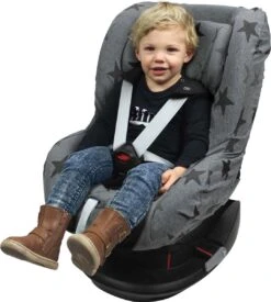 Dooky Seat Cover Groep 1 Autostoel Hoes Grey Star -Kinderwagen- En Accessoirewinkel 1078x1200