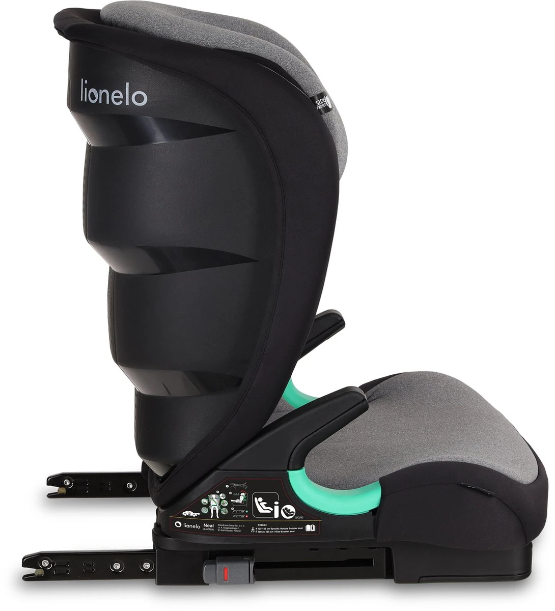 Lionelo Neal - Premium Autostoel - Hoofdsteunverstelling - Ventilatiesysteem - ISOFIX Tot 12 Jaar 4 Lionelo Neal - Premium Autostoel - Hoofdsteunverstelling - Ventilatiesysteem - ISOFIX Tot 12 Jaar - Afbeelding 2