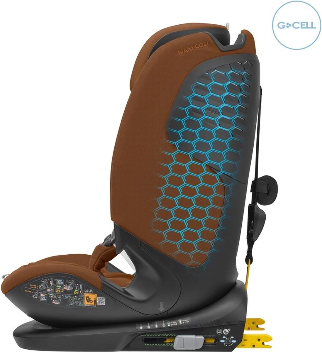 Maxi-Cosi Titan Pro I-Size Autostoeltje - Authentic Cognac - Vanaf Ca. 15 Maanden Tot 12 Jaar 4 Maxi-Cosi Titan Pro I-Size Autostoeltje - Authentic Cognac - Vanaf Ca. 15 Maanden Tot 12 Jaar - Afbeelding 2