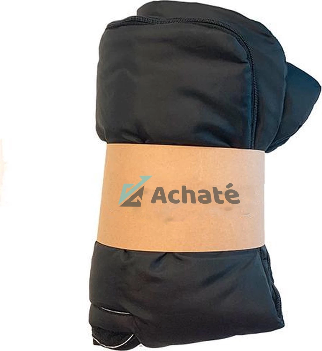 Achaté Voetenzak - Voor Kinderwagen Of Stoeltje – Baby Slaapzak - Autostoel - Zwart 8 Achaté Voetenzak - Voor Kinderwagen Of Stoeltje – Baby Slaapzak - Autostoel - Zwart - Afbeelding 6