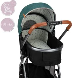 MoMi Kinderwagen - Compacte 2 In 1 Combiwagen - Limuru - Groen (geschikt Van 0-3 Jaar) -Kinderwagen- En Accessoirewinkel 1110x1200 6