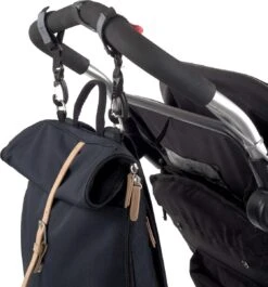 LÄSSIG Luiertas Rolltop Backpack Rugzak Incl Verschoningsmatje - Nacht Blauw 15 LÄSSIG Luiertas Rolltop Backpack Rugzak Incl Verschoningsmatje - Nacht Blauw -Kinderwagen- En Accessoirewinkel 1119x1200 3