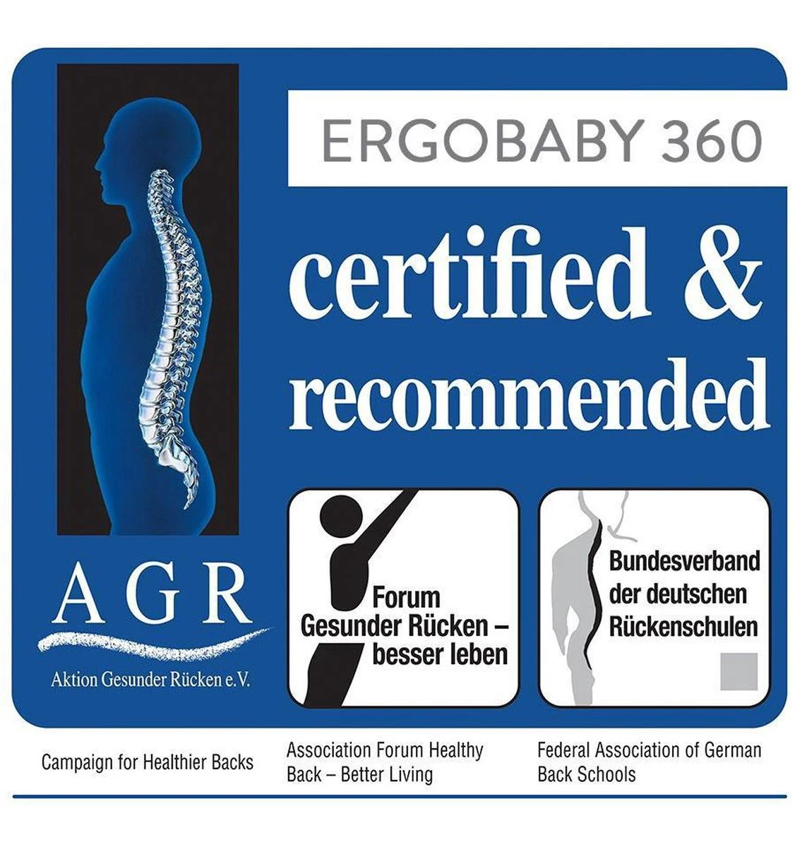 Ergobaby 360 Four Positions Baby Draagzak - Pure Black 7 Ergobaby 360 Four Positions Baby Draagzak - Pure Black - Afbeelding 5