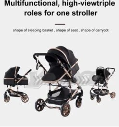 Merkloos Luxe Multi-functionele 3 In 1 Wandelwagen - Babywagen - Kwalitatieve Buggy - Opklapbare Kinderwagen - Licht En Flexibel -Kinderwagen- En Accessoirewinkel 1130x1200 4