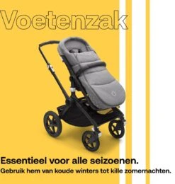 Bugaboo Voetenzak Grey Melange -Kinderwagen- En Accessoirewinkel 1139x1200 25