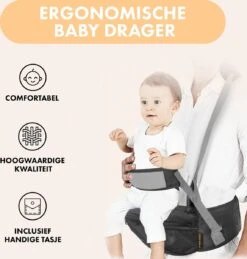 Deryan Pack Light Luxe Heupdrager - Ergonomische Draagzak + Opbergvakjes Grijs -Kinderwagen- En Accessoirewinkel 1146x1200 11