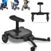 MESC Meerijdplankje Universeel Voor Buggy En Kinderwagen - Meerijdplankje Met Zitje -Kinderwagen- En Accessoirewinkel 1148x1200