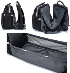 Luiertas - Multifuctioneel Luiertas 3 In 1 - Met Babybedje - Met Verschoningsmatje - Zwart - Met Usb - Met Verdikt Matras 18 Luiertas - Multifuctioneel Luiertas 3 In 1 - Met Babybedje - Met Verschoningsmatje - Zwart - Met Usb - Met Verdikt Matras -Kinderwagen- En Accessoirewinkel 1153x1200 6