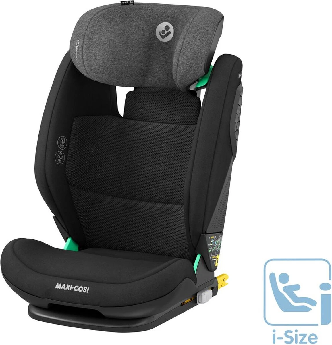 Maxi-Cosi RodiFix Pro I-Size Autostoel - Authentic Black - Vanaf Ca. 3,5 Jaar Tot 12 Jaar 3 Maxi-Cosi RodiFix Pro I-Size Autostoel - Authentic Black - Vanaf Ca. 3,5 Jaar Tot 12 Jaar