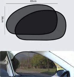 Zonnescherm Auto Baby - Zonwering Auto Met Zuignappen - Zonnescherm Auto Zwart - Auto Accessoires - Auto Accessories - 65x38 Centimeter - 2 Stuks - Cadeautje -Kinderwagen- En Accessoirewinkel 1162x1200 1