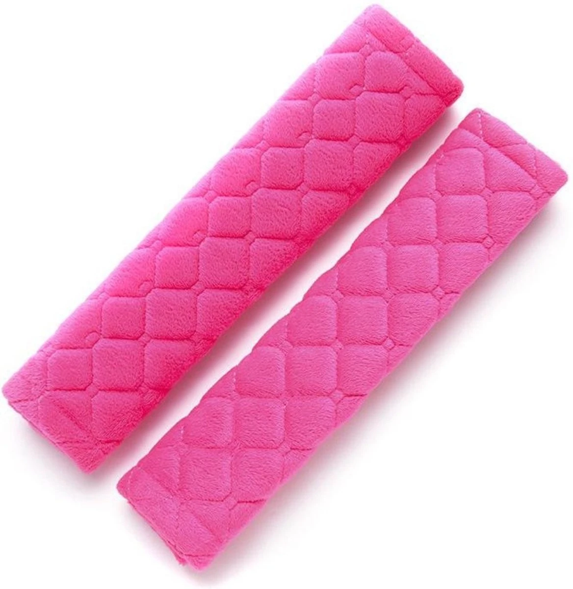 Hazlö Luxe Gordelhoezen - Checkered - Auto Gordel Beschermer - Schouderhoezen - Gordelkussen - Gordelhoes - 2 Stuks - Roze 3 Hazlö Luxe Gordelhoezen - Checkered - Auto Gordel Beschermer - Schouderhoezen - Gordelkussen - Gordelhoes - 2 Stuks - Roze