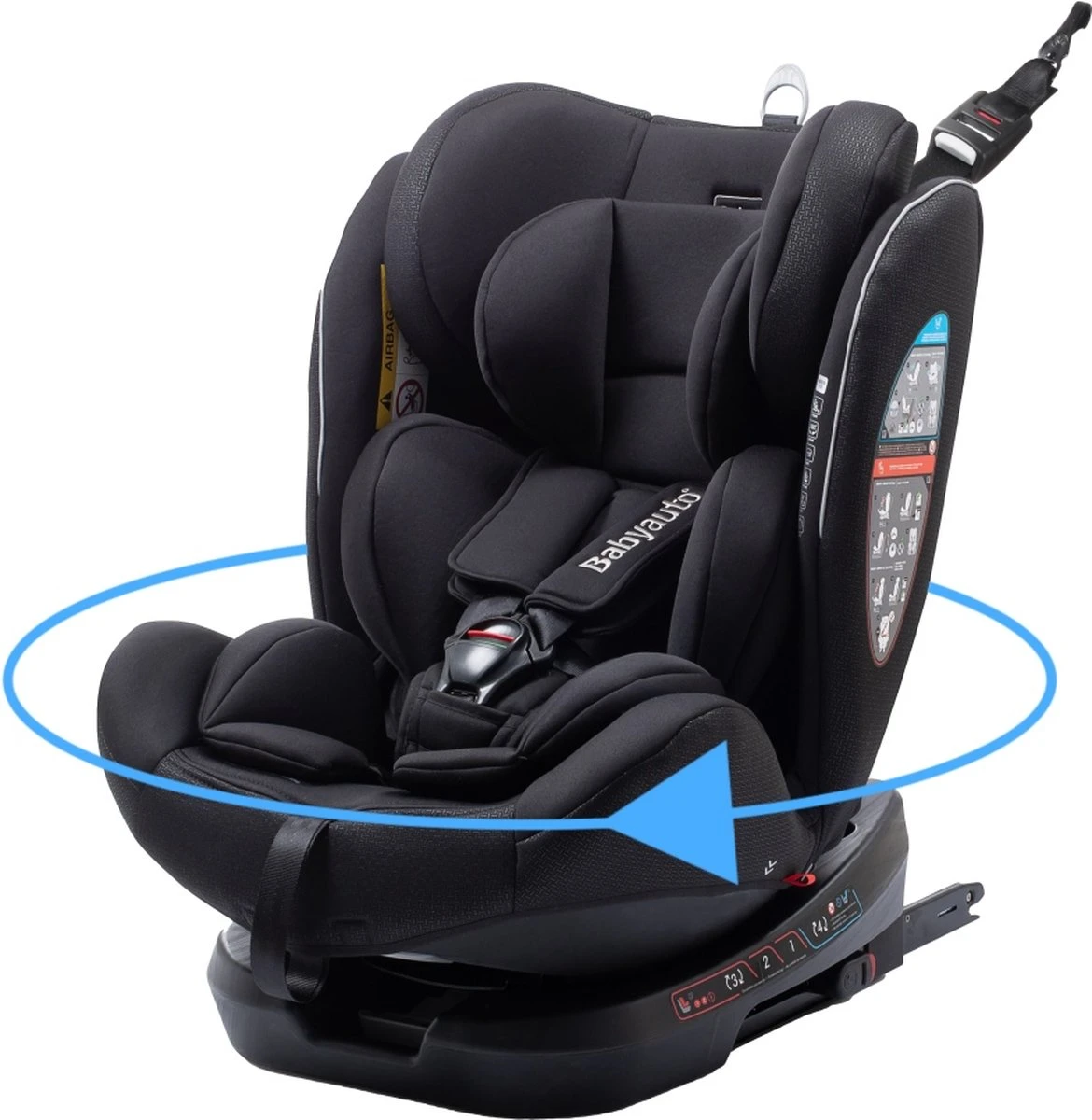 Babyauto Biro D FIX Black Group 0+ 1 2 3 - 0 Tot 36 Kg - Isofix 18 Babyauto Biro D FIX Black Group 0+ 1 2 3 - 0 Tot 36 Kg - Isofix - Afbeelding 16