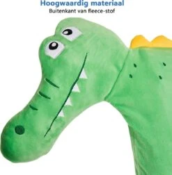 CabinMax Nekkussen - Reiskussen Kinderen - Memory Foam Nek Kussen - Inclusief Opbergtas - Krokodil - Groen -Kinderwagen- En Accessoirewinkel 1176x1200 1