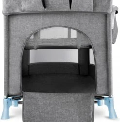 Kinderkraft Joy Luxe - Campingbed Met Schommelfunctie Blauw -Kinderwagen- En Accessoirewinkel 1183x1200 3