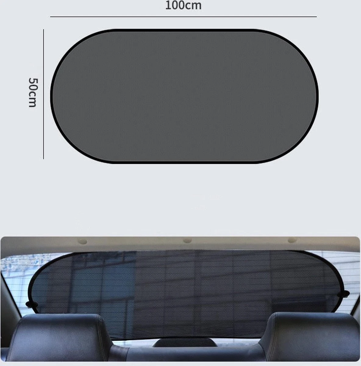 Zonnescherm Auto Baby - Zonwering Auto Met Zuignappen - Zonnescherm Auto Zwart - Auto Accessoires - Auto Accessories - 100x50 Centimeter - Cadeautje 7 Zonnescherm Auto Baby - Zonwering Auto Met Zuignappen - Zonnescherm Auto Zwart - Auto Accessoires - Auto Accessories - 100x50 Centimeter - Cadeautje - Afbeelding 5