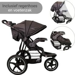 Babyphant Luxe Yasmin Hardloop Kinderwagen – Jogging Buggy - Runner -Kinderwagen- En Accessoirewinkel 1190x1200 5