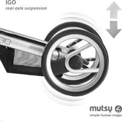 MUTSY - IGO - Kinderwagen - Onderstel: Heritage Green Blue I2 - Reiswieg: IGO Midnight -Kinderwagen- En Accessoirewinkel 1193x1200 7