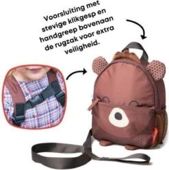 Kindertuigje Met Looplijn - Rugzak Voor Peuter & Kleuter - Tuigje Kind - Rugzaktuigje - Beer -Kinderwagen- En Accessoirewinkel 1195x1200 19
