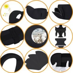 Deryan Pack Luxe Ergonomische Draagzak - Babydrager + Opbergvakjes - Zwart -Kinderwagen- En Accessoirewinkel 1196x1200 10