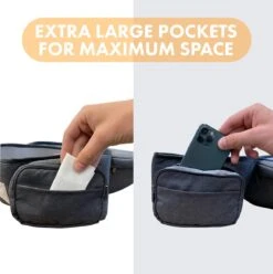 Deryan Pack Light Luxe Heupdrager - Ergonomische Draagzak + Opbergvakjes Zwart -Kinderwagen- En Accessoirewinkel 1197x1200 13