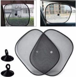 2 Auto Zonneschermen - Raam UV Autozonwering - Sun Blocker Zijraam -Kinderwagen- En Accessoirewinkel 1197x1200 6