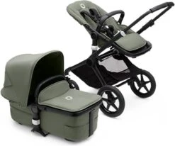 Bugaboo - 3-in-1 Kinderwagen Fox 3 - Black/Forest Green -Kinderwagen- En Accessoirewinkel 1200x1001 5