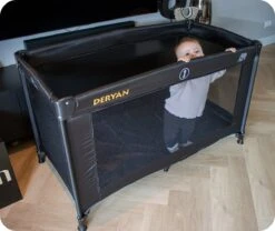 Deryan Believer Campingbedje - 120x60cm - Zwart -Kinderwagen- En Accessoirewinkel 1200x1010 2