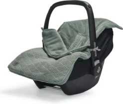 Jollein Voetenzak Voor Autostoel & Kinderwagen - River Knit - Ash Green -Kinderwagen- En Accessoirewinkel 1200x1010