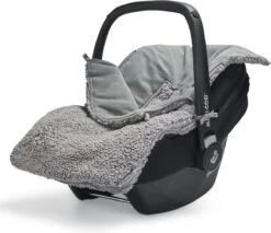 Jollein Voetenzak Voor Autostoel & Kinderwagen - Teddy - Storm Grey -Kinderwagen- En Accessoirewinkel 1200x1033 7