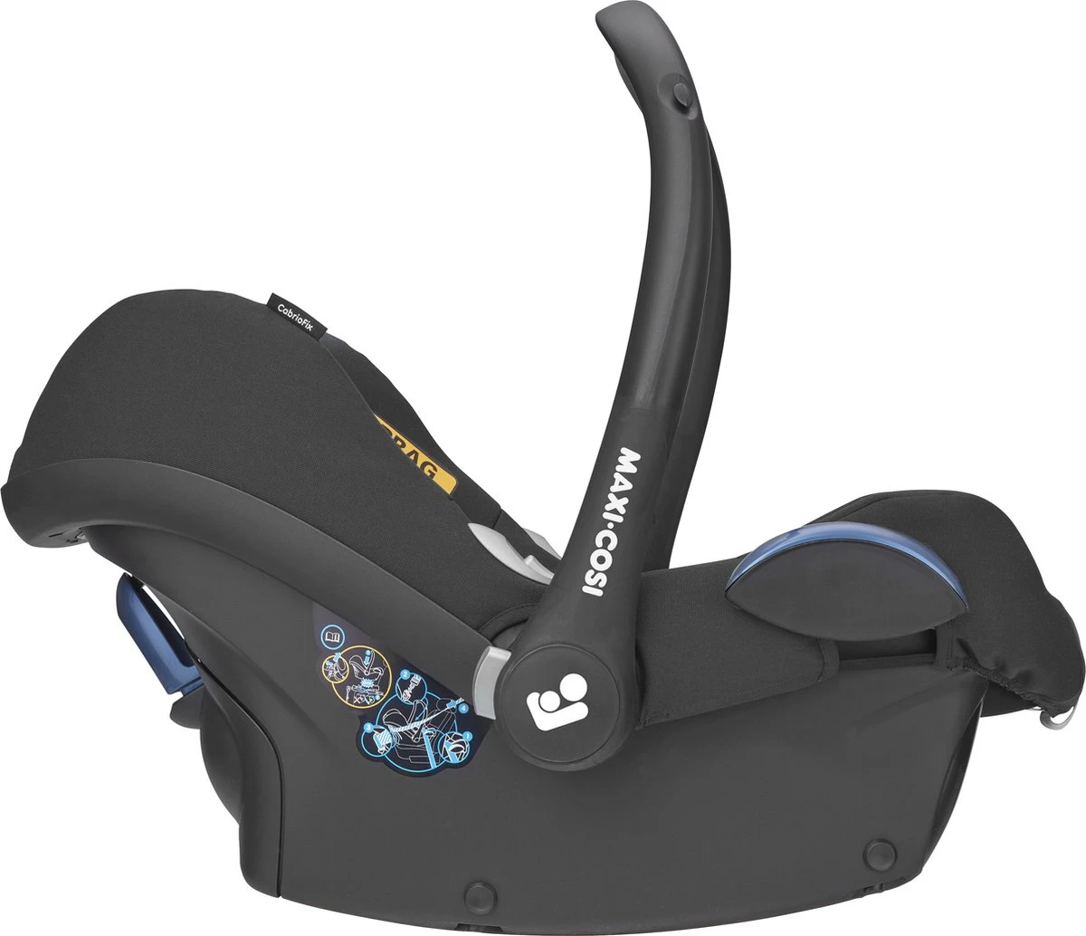 Maxi-Cosi Cabriofix Autostoel - Essential Black 4 Maxi-Cosi Cabriofix Autostoel - Essential Black - Afbeelding 2