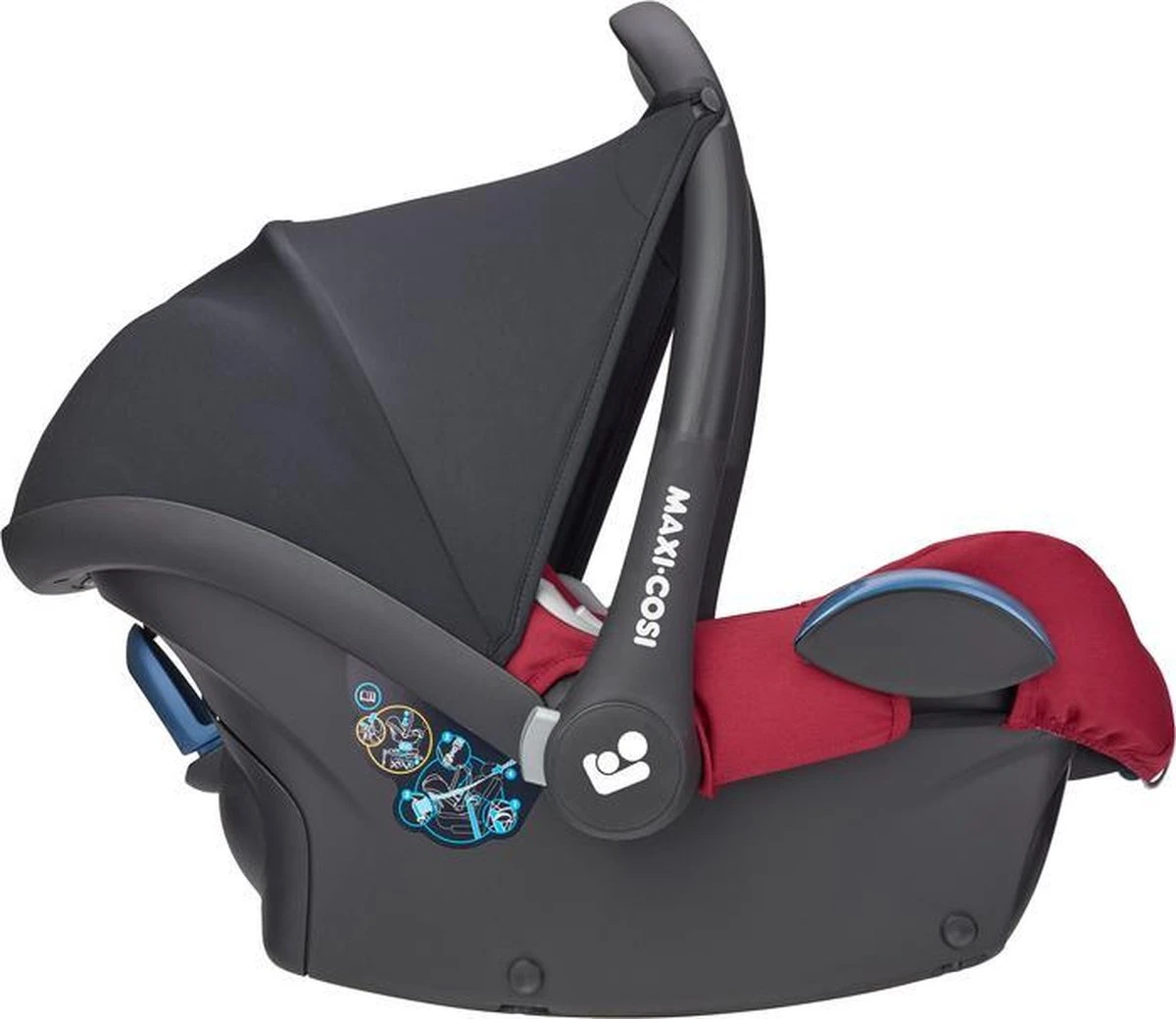 Maxi-Cosi CabrioFix Autostoeltje - Nomad Red 13 Maxi-Cosi CabrioFix Autostoeltje - Nomad Red - Afbeelding 11