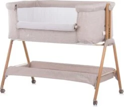 Co-Sleeper Chipolino Wieg KOSSD0212MO Sweet Dreams Mocca/Wood Incl. Wielen -Kinderwagen- En Accessoirewinkel 1200x1040 9