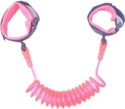 Polsbandje Kinderen | Polstuigje | Kindertuigje | Roze | 2.5 Meter