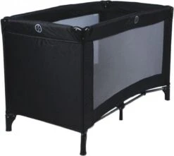 Ding Campingbedje - Zwart - 120x60 Cm - Reisbedje Inclusief Bodemmatrasje -Kinderwagen- En Accessoirewinkel 1200x1075 1