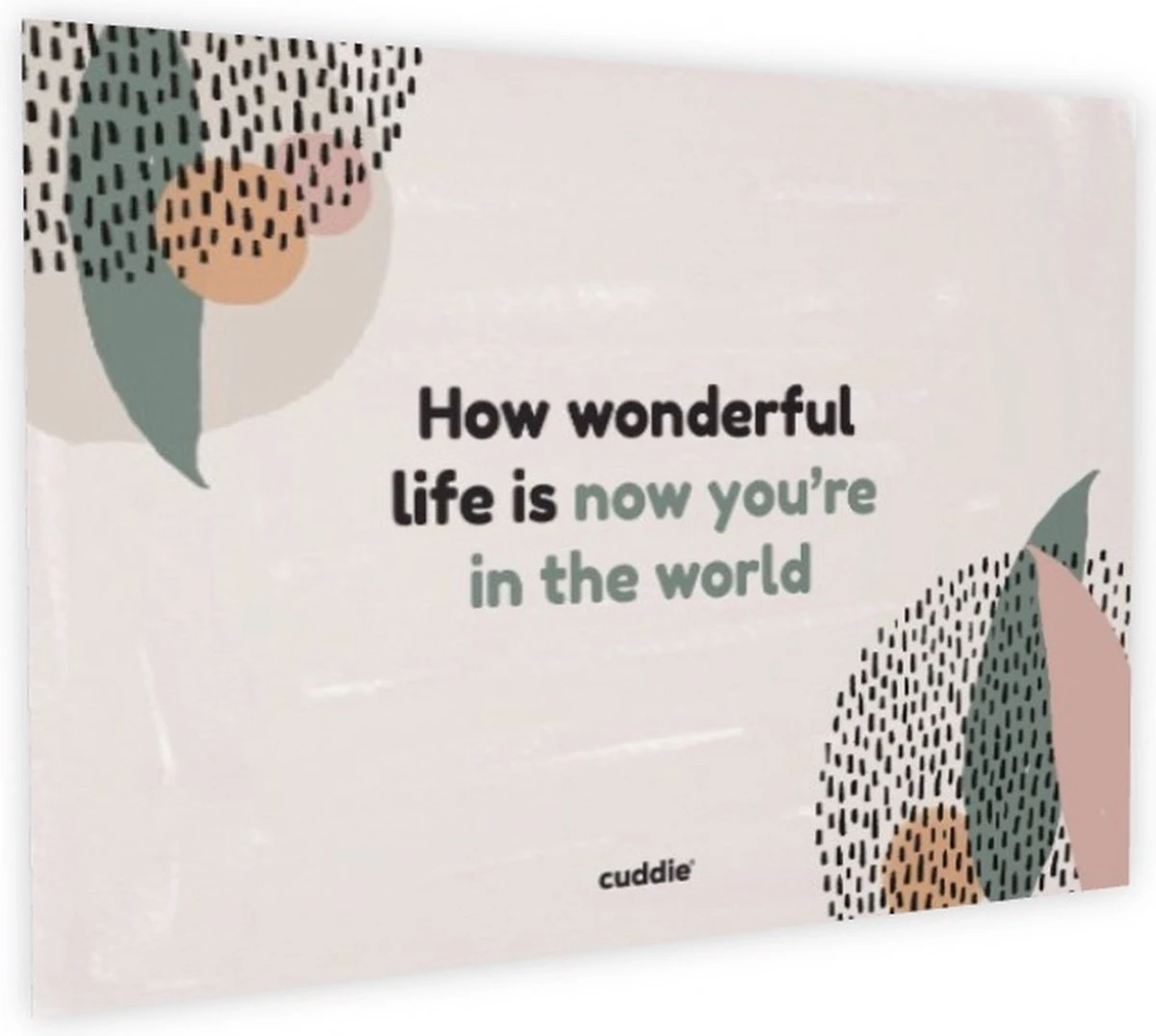 Cuddie Baby Draagdoek - Premium Organic Baby Draagdoek Gemaakt Van Bio Katoen - Newborns Tot 15 Kg - Baby Cadeau - Met Wenskaart - Sand 9 Cuddie Baby Draagdoek - Premium Organic Baby Draagdoek Gemaakt Van Bio Katoen - Newborns Tot 15 Kg - Baby Cadeau - Met Wenskaart - Sand - Afbeelding 7